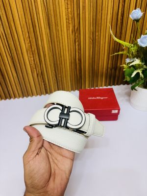 10 SF SALVATORE FERRAGAMMO PREMIUM QUALITY AUTOMATIC LOCK BELT