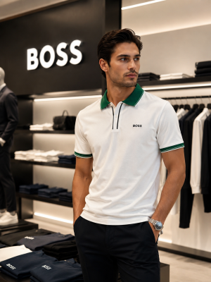 HUGO BOS PREMIUM POLO TSHIRT PREMIUM QUALITY 
