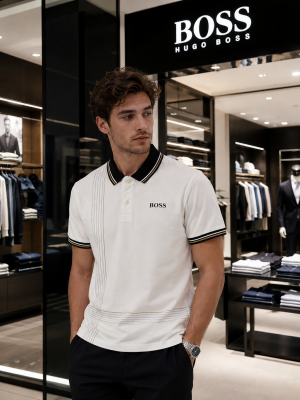 HUGO BOS PREMIUM POLO TSHIRT PREMIUM QUALITY 