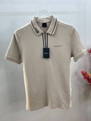 Hacket 240 GSM Interlock Cotton Fabric Polo ZIP STYLE 2986