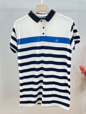 CALVIN KLEI Knitted Fabric Polo SALE 3138