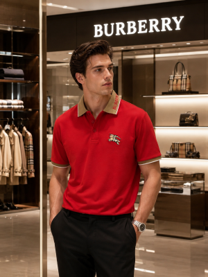 BURBERR PREMIUM POLO TSHIRT PREMIUM QUALITY 