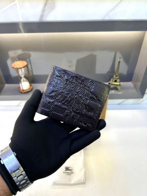 Burber_r Brown Premium Quality Wallet Fa 774