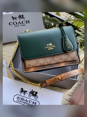 Coaachh klare crossbody bag premium quality with box