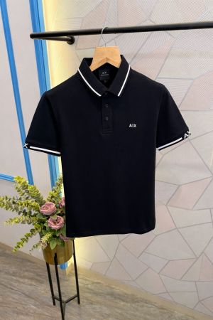 Ax Exchange Premium Polo T Shirt Store Article (N-Blue)