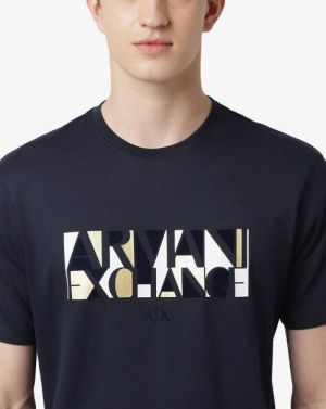 AX Exchange Premium Round Neck T Shirt Store Article (N-Blue)