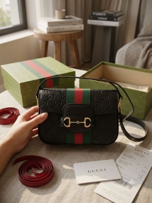 Gucc. horsebiet handbag premium quality with orignal box 6485
