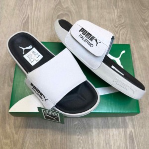 Pum-Leadcat Palermo Foil White white Slides