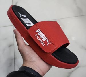 Pum-Leadcat Palermo Foil red Slides