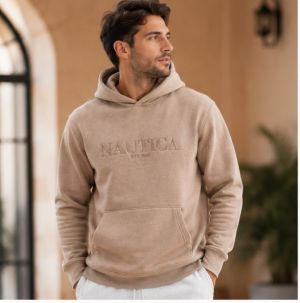 NAUTICA PREMIUM BROWN IMPORTED HOODIE