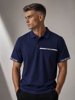 Calviin Klein CK Premium Quality Collar Neck Polo Tshirt With Box GZ_0348