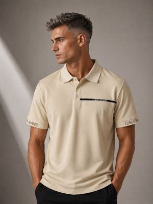 Calviin Klein CK Premium Quality Collar Neck Polo Tshirt With Box GZ_0351
