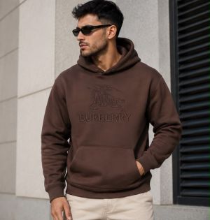BURBERRRY BROWN  PREMIUM HOODIE