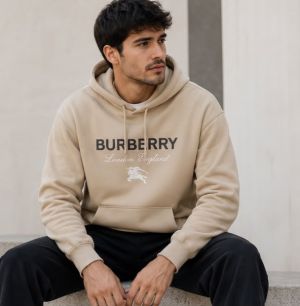 BURBERRRY CREME IMPORTED PREMIUM HOODIE