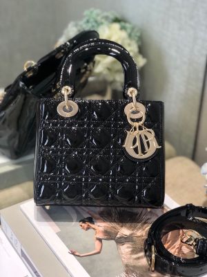 Diior_Lady My D Lite E Luxurious Quality With OG Box & Dust Bag (Glossy)