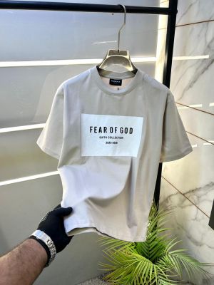 Essential Fear Of God Grey Premium Round Neck T-shirt F3605-GY