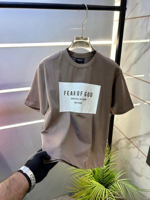 Essential Fear Of God Brown Premium Round Neck T-shirt F3605-BR