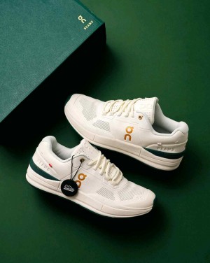 On Cloud  The Roger Pro x BEAMS Ivory Evergreen