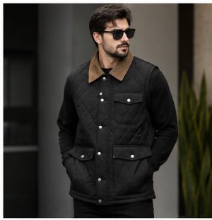 RALPPH LAUREN PREMIUM BLACK BROWN JACKET