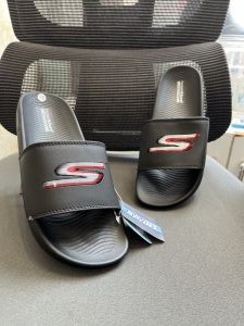Skecherrs Hyper Burst Soft Slides S Print Black