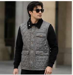 RALPPH LAUREN PREMIUM GREY BLACK  JACKET
