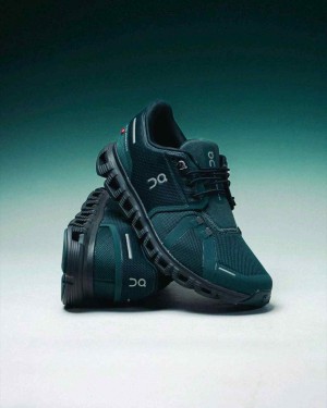 On Running Cloud 6 Dark Green Black 1258