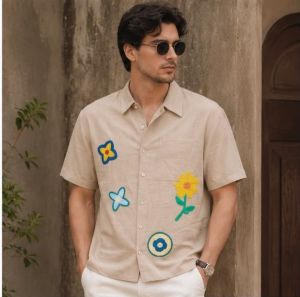  LOUI VUITTON PREMIUM BEIGE SHIRT