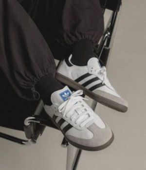 Samba White Black Men And Women Sneakers Fixx