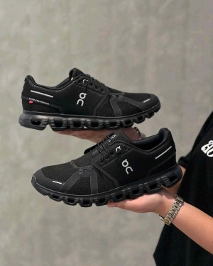 On Running Cloud 6 Waterproof Full Black 1272