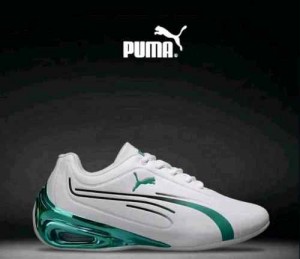 Pummaa Super GT Sport White Green 737