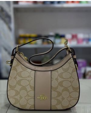 Coac kleo hobo bag in signature canvas bag with box 6016