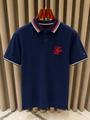 Tommy Premium Navy Polo Tshirt
