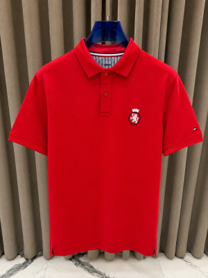 Tommy Premium Red Polo Tshirt