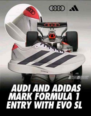 ADIZERO EVO SL WOVEN AUDI REVOLUT F1 TEAM