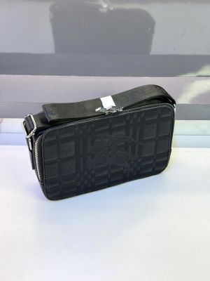 Burber_r Black Sling Bag Premium Quality Fa 969
