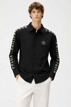 PHILIPP PLEIN IMPORTED STORE ARTICLE DIAMOND CHINA SHIRT