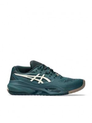 Mens GEL-RESOLUTION X Green Tennis