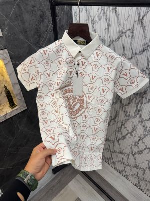 Sale Versace imported Fabric very premium polo neck tshirt CS417