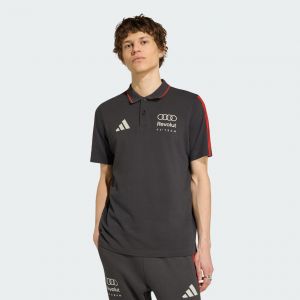 Adida x BMW Black Premium Cotton Pique fabric Polo Tshirt with Front Design and Emboss Logo 4446