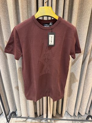AX ARMAN EXCHANGE PREMIUM BROWN KNITTED TSHIRT