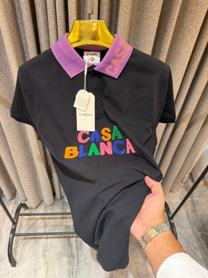 CASABLANCA PREMIUM BLACK IMPORTED POLO