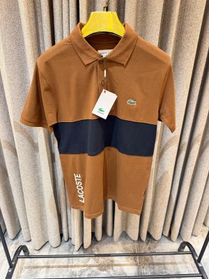 LACOSTTE PREMIUM MULTI ORANGE POLO