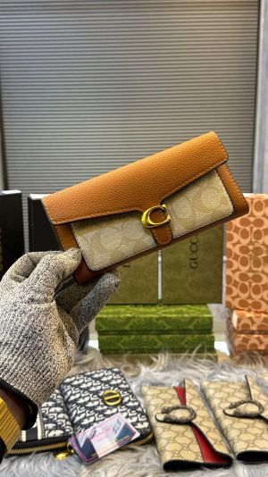 COAC Flap Wallet For Women With Orignal Box 6171