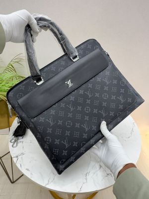 Lv_Loui_ Black Premium Quality Laptop Bag Fa 1151