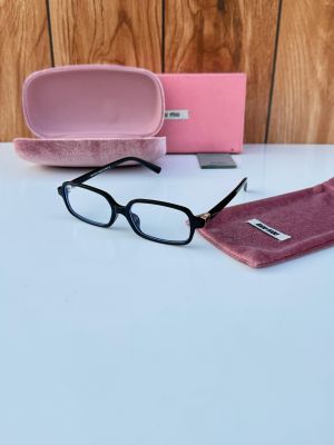 Miu miu 5520 black gold plano