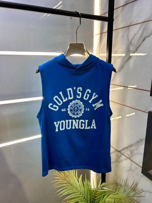 Youngla Blue Printed Hoodie Super Premium Cap Sendo F3965-BU