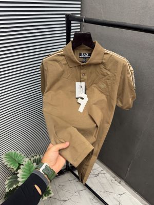 Sale EMPORIO ARRMANI BADGE Imported Fabric Current Store Article Very Premium Tshirt 497