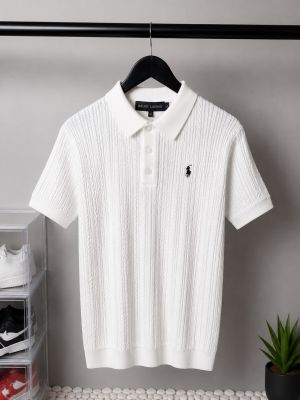 Ralp_ Lauren Premium Knit Polo T-Shirt 2020