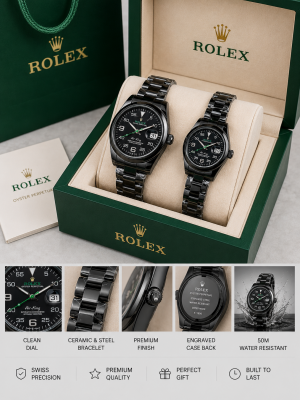Roleex Date Air-King Couple