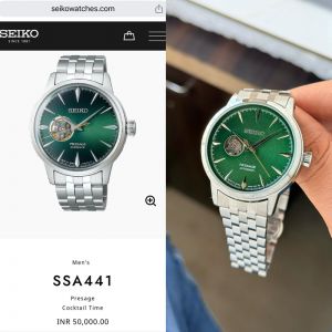 Seik o Presage Automatic ( Open back ) AAA